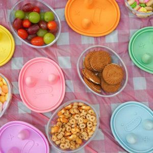 Lid Non-Stick Snack Biscuits Box